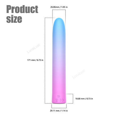 Gradient Ombre Bullet Vibrator