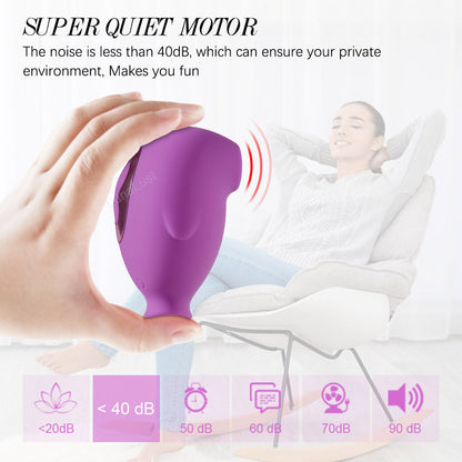 Penguin Clitoral Suction Vibrator