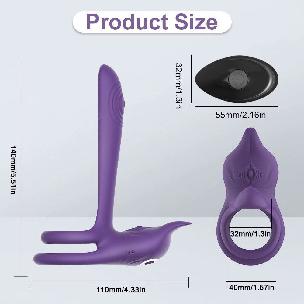 couple vibrating cock ring