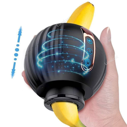 Automatic Telescopic Rotating Male Masturbator Cup