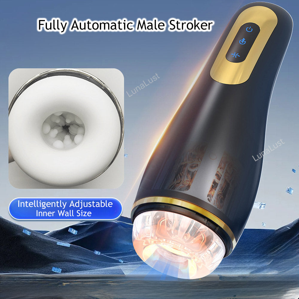Automatic Clamping, Suction & Vibration Male Stroker