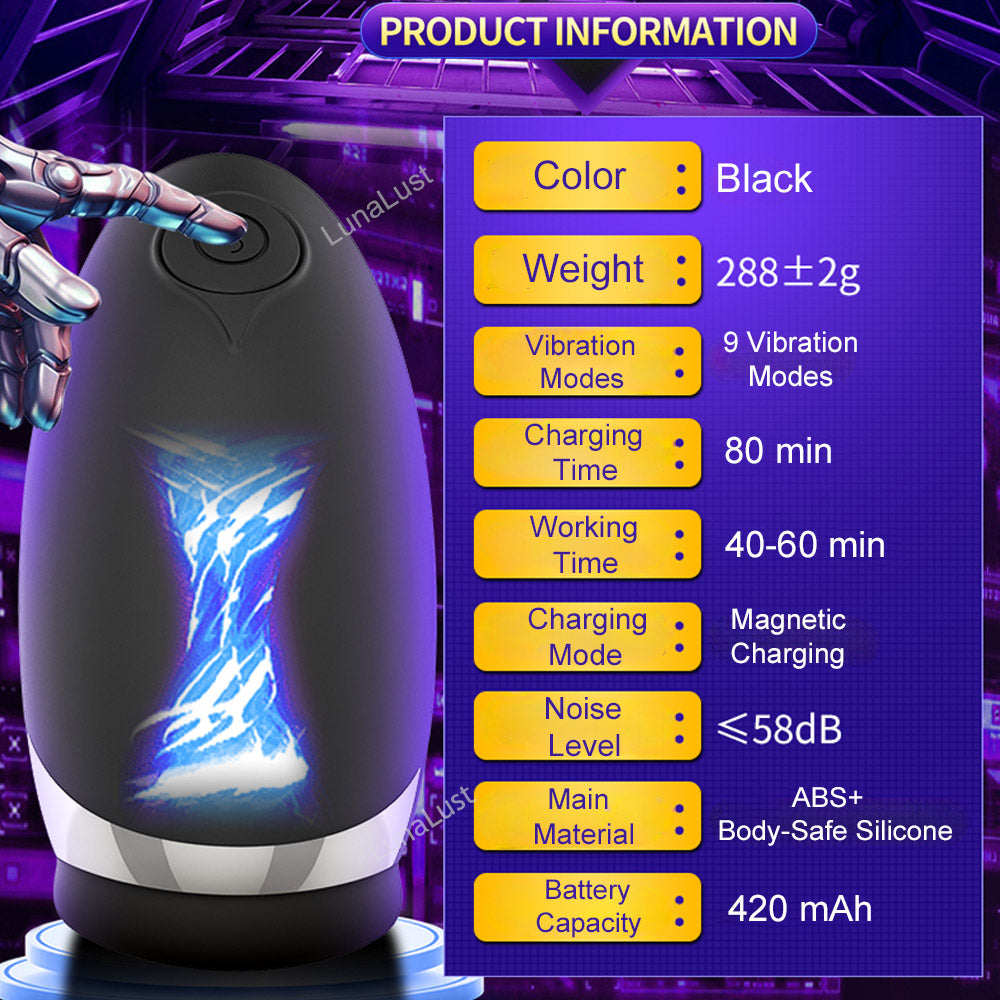 Warming Function Male Masturbation Toy