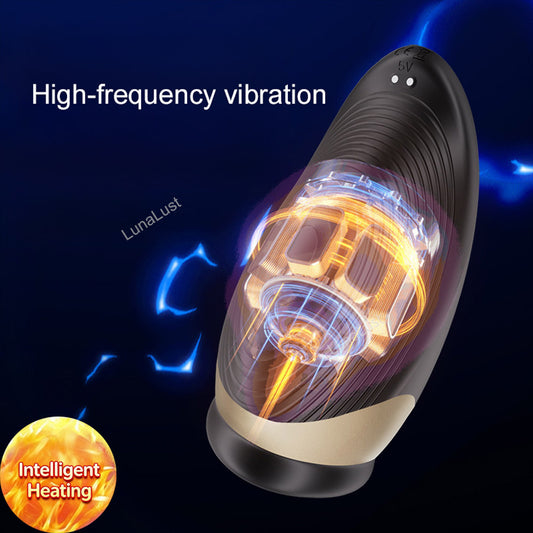 Warming Function Male Masturbation Toy