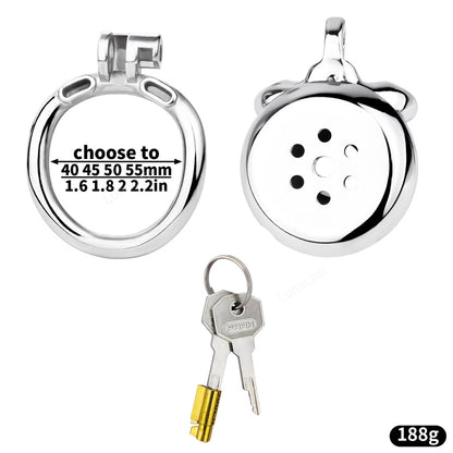 Flat Chastity Cage