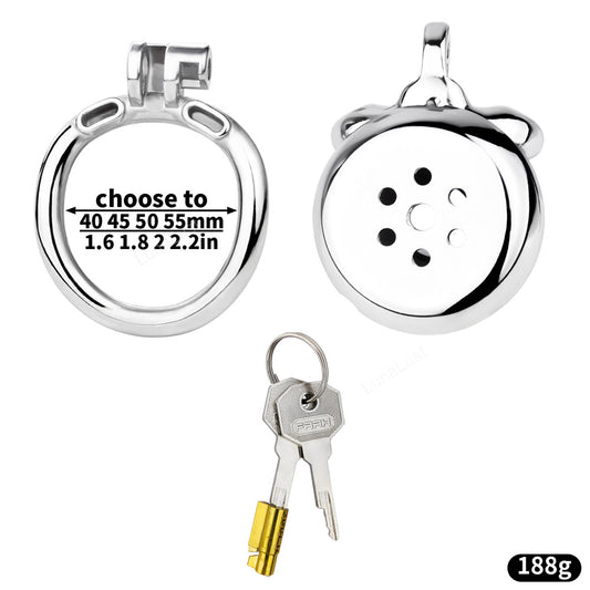 Flat Chastity Cage