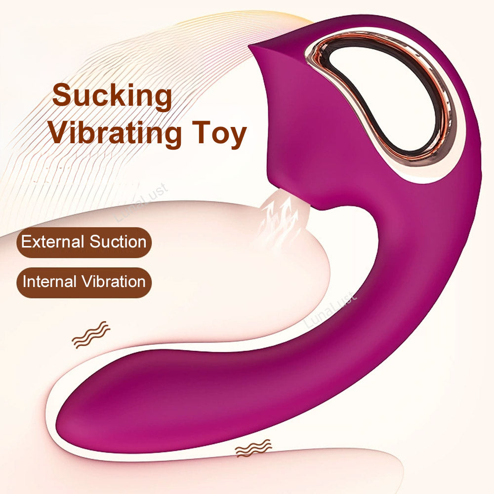 Handheld Suction Insertable Vibrator