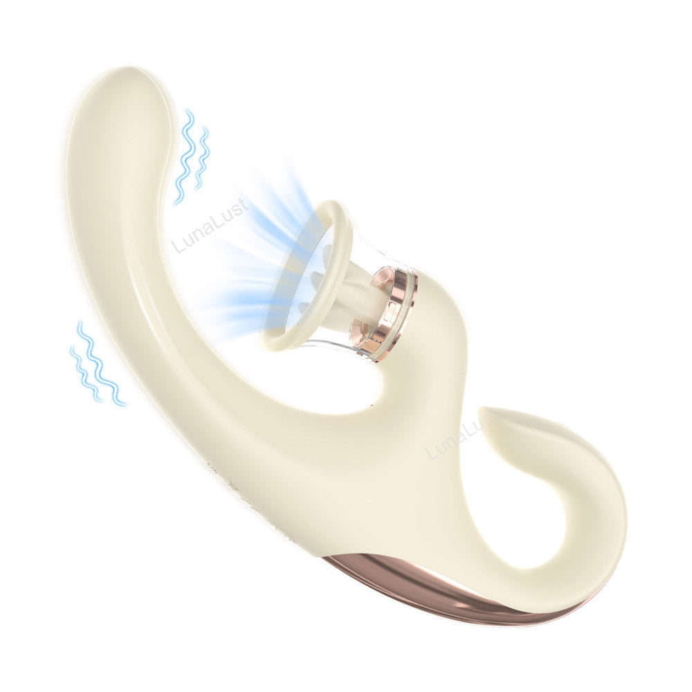 Clitoral Sucking & Tongue Licking G-Spot Vibrator