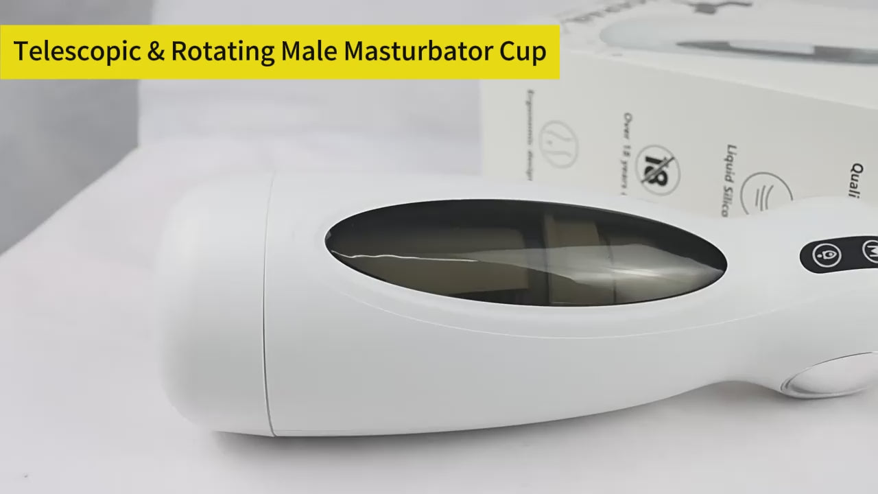 Automatic Rotating Telescopic Male Masturbator