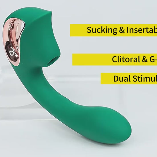 Handheld Suction Insertable Vibrator