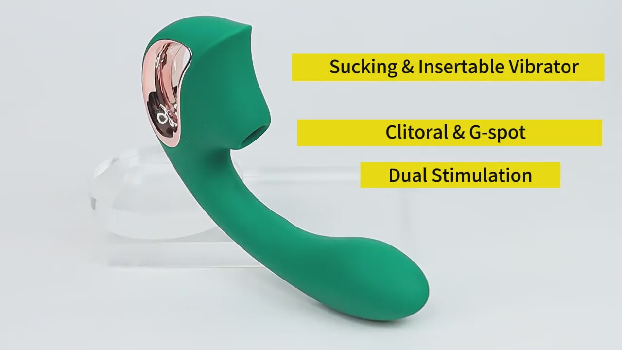 Handheld Suction Insertable Vibrator