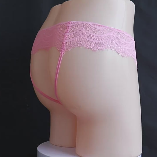 Men's Sexy Lace G-String