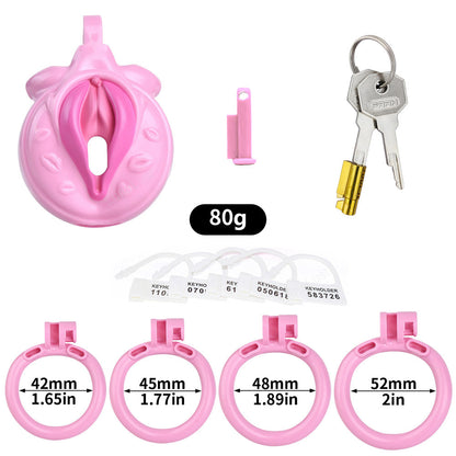 sissy chastity cage